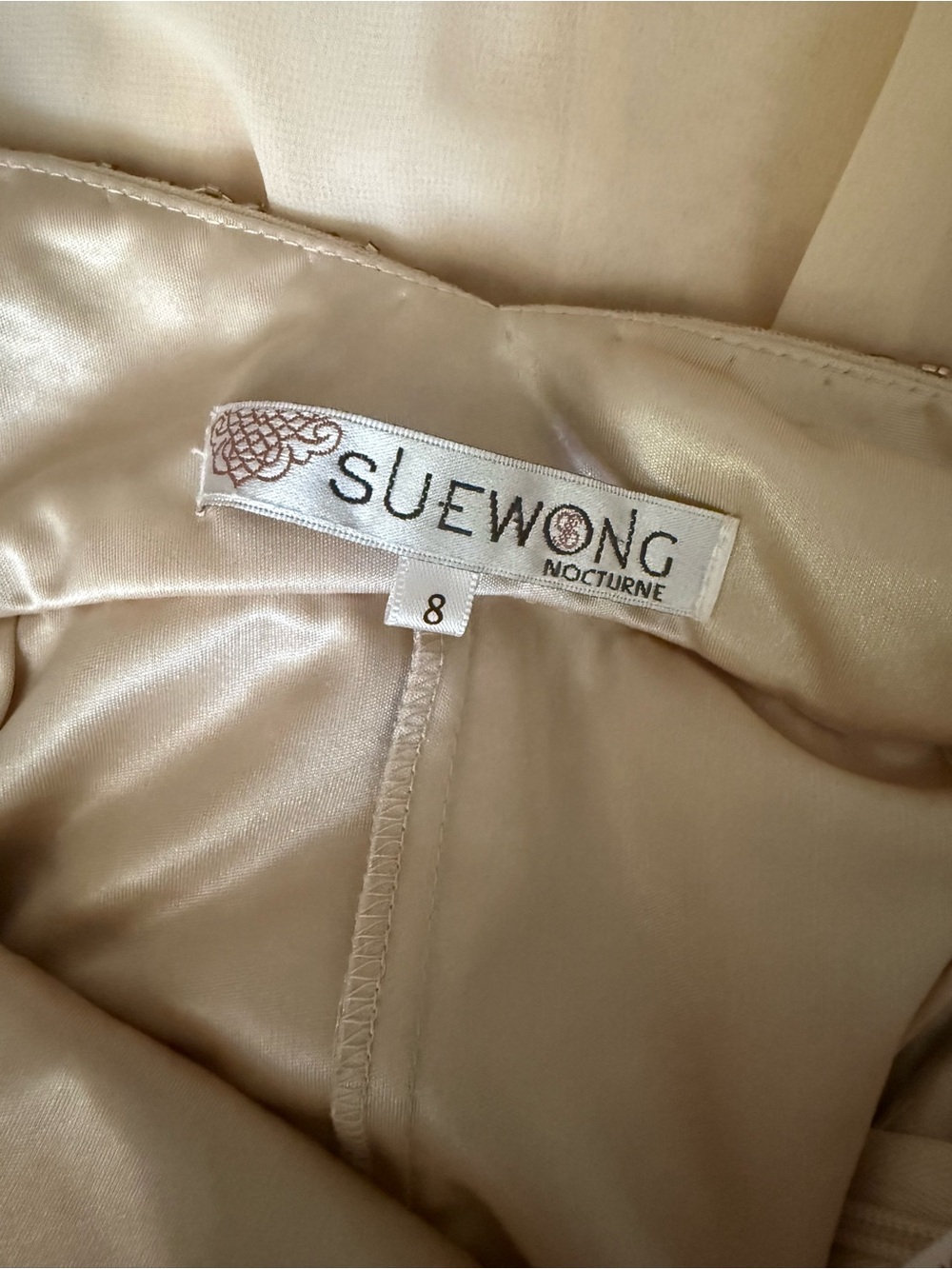 Vintage Sue Wong Nocturne Beaded Gown - Picture 8 of 10